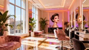 WordPress beauty salon website design and launch.